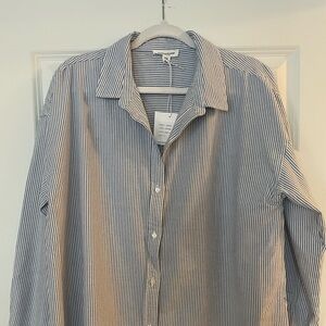 Beachlunchlounge Collection blue striped shirt